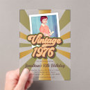 Search for vintage 50th birthday invitations 1975