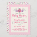 Search for ladybug baby girl shower invitations Pink