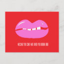 Search for pink lips postcards Red