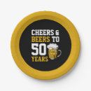 Search for adult paper plates 50th birthday