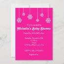 Search for hot pink christmas invitations Elegant