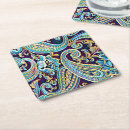 Search for paisley paper coasters vintage