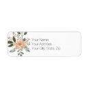 Search for yellow floral return address labels Simple