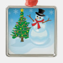 Search for snowman christmas tree decorations Snowflakes