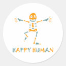 Search for happy human stickers Skull