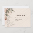 Search for floral wedding thank you cards Terracotta