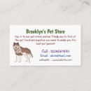 Search for huskies business cards Alaskan malamute