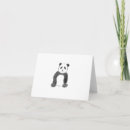 Search for black and white panda cards Animal