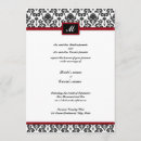 Search for damask monogram invitations Formal