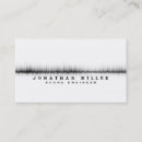 Search for audio engineer business cards Modern