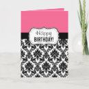 Search for black damask cards Simple