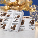 Search for funny squirrel wrapping paper Nature
