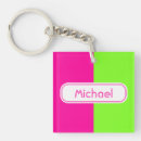 Search for bright green key rings Fluorescent