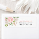 Search for pink butterfly return address labels Floral