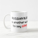 Search for russian blue mugs Cats