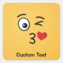 Search for winking face stickers Yellow