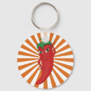 Search for red pepper key rings Cartoon