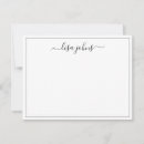 Search for line note cards Simple