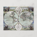 Search for retro map postcards Antique