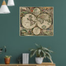 Search for old world maps posters Antique world map