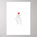 Search for finger paint posters Heart