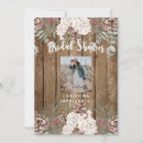 Search for pine cone bridal shower invitations Rustic