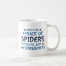 Search for spider mugs Web