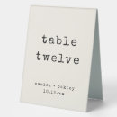 Search for tent table cards Trendy