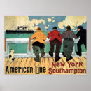 Search for vintage cruise ship posters New york