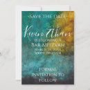 Search for bat mitzvah save the dates Gold
