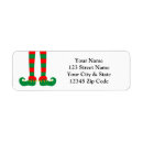 Search for feet return address labels Elf