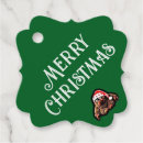 Search for funny christmas cartoons gift tags Simple
