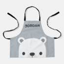 Search for white polar bear aprons Cute