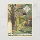 Search for vintage art nouveau postcards Floral
