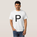 Search for letter p tshirts Letters