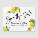 Search for lemon save the dates Typography