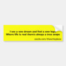 Search for living the dream bumper stickers Inspiration
