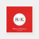 Search for red and black napkins Traditional