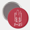 Search for funny holiday magnets Xmas