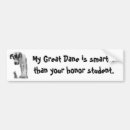 Search for great dane bumper stickers Animal