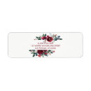 Search for wedding winter return address labels Elegant