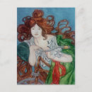 Search for vintage alphonse mucha postcards Beautiful