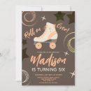 Search for rollerskate invitations Retro