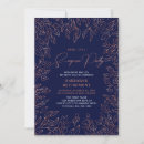 Search for navy blue and copper invitations Autumn