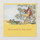 Search for cradle baby shower invitations Teddy bear
