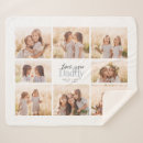 Search for fathers day photo collage blankets Daddy