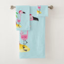Search for pink flamingo bath towels Tropical christmas