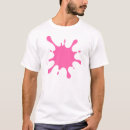 Search for paint splatter tshirts Pink