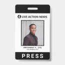 Search for press id badges Simple