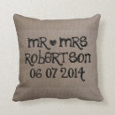 Search for mr and mrs cushions Vintage